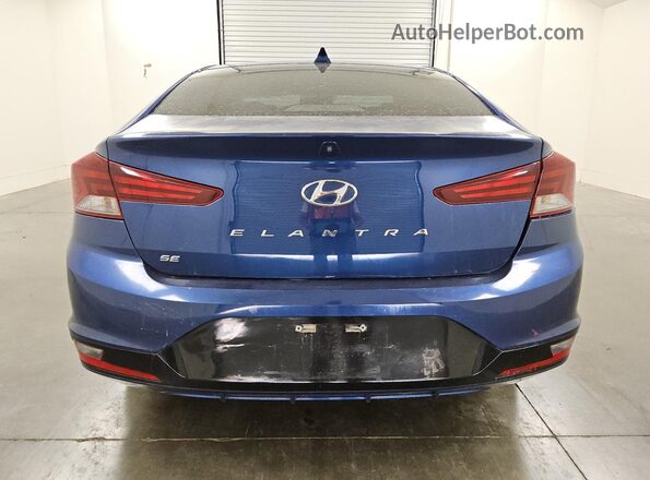 5NPD84LFXKH455588 2019 HYUNDAI ELANTRA Blue 