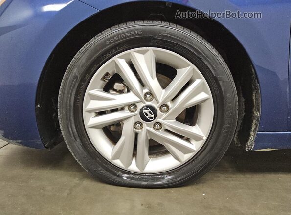 5NPD84LFXKH455588 2019 HYUNDAI ELANTRA Blue 