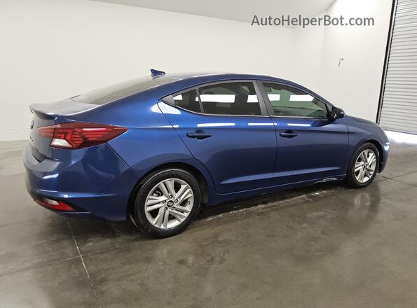 5NPD84LFXKH455588 2019 HYUNDAI ELANTRA Blue 