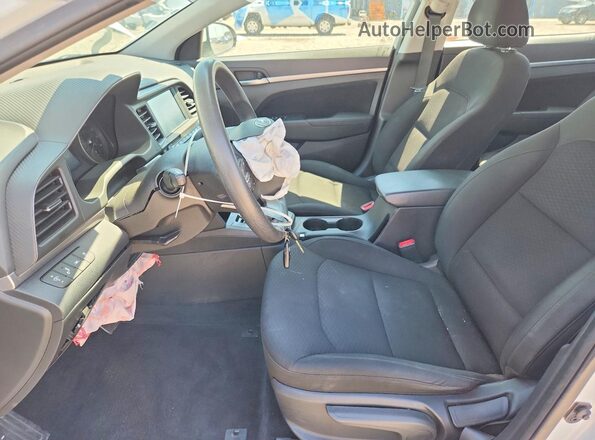 5NPD84LFXLH511384 2020 HYUNDAI ELANTRA White Vista interior delantera