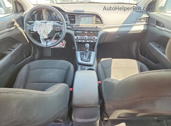 5NPD84LFXLH511384 2020 HYUNDAI ELANTRA White Vista del salpicadero