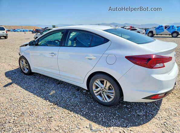 5NPD84LFXLH511384 2020 HYUNDAI ELANTRA White Trasero izquierdo
