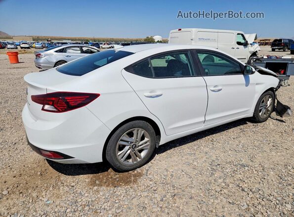 5NPD84LFXLH511384 2020 HYUNDAI ELANTRA White Trasero derecho