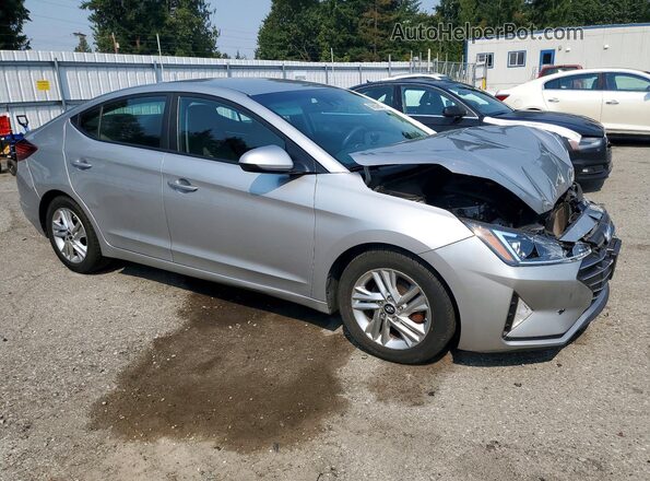 5NPD84LFXLH561511 2020 HYUNDAI ELANTRA Серебряный Передняя правая четверть