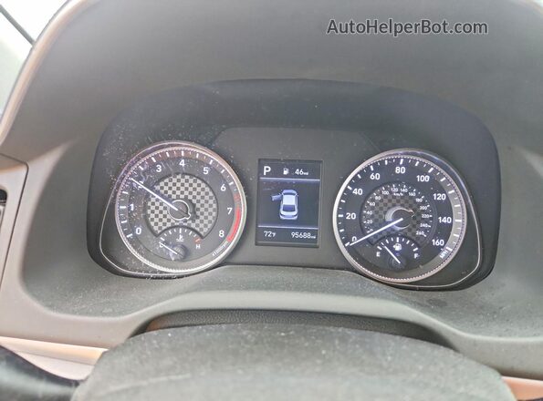 5NPD84LFXLH576297 2020 HYUNDAI ELANTRA Silver Widok zestawu wskaźników