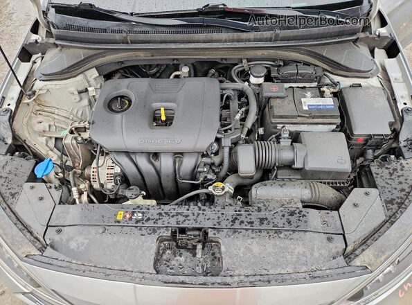5NPD84LFXLH576297 2020 HYUNDAI ELANTRA Silver Widok wnętrza z tyłu