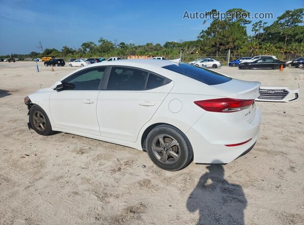 5NPD94LAXHH090470 2017 HYUNDAI ELANTRA White Rear left