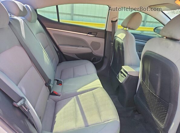 5NPD94LAXHH090470 2017 HYUNDAI ELANTRA White Rear seats view