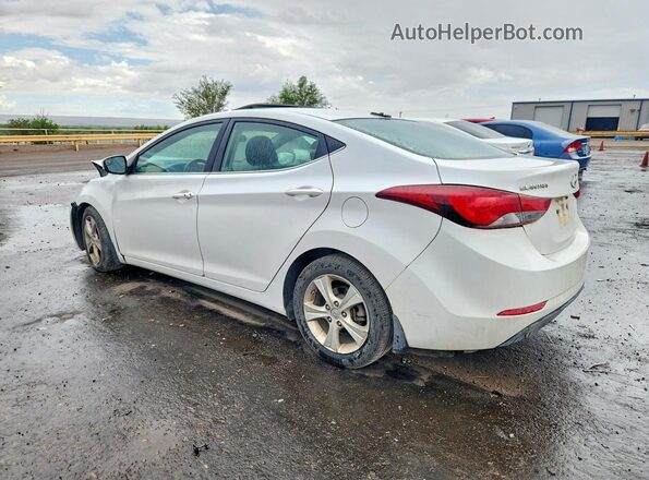 5NPDH4AE0GH688199 2016 HYUNDAI ELANTRA White Задня ліва чверть