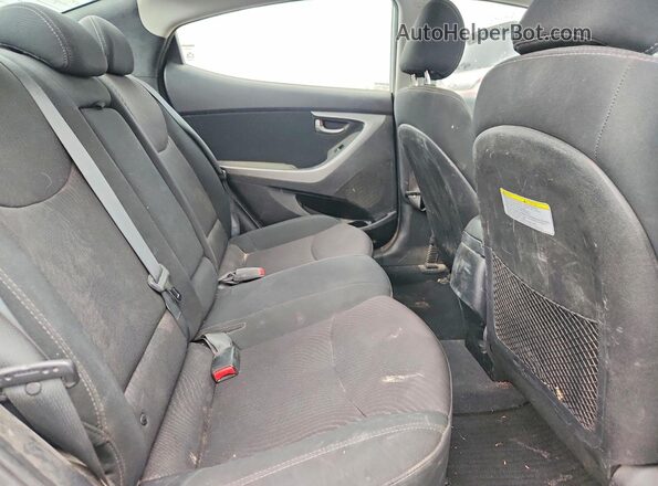 5NPDH4AE0GH688199 2016 HYUNDAI ELANTRA White Вид задніх сидінь