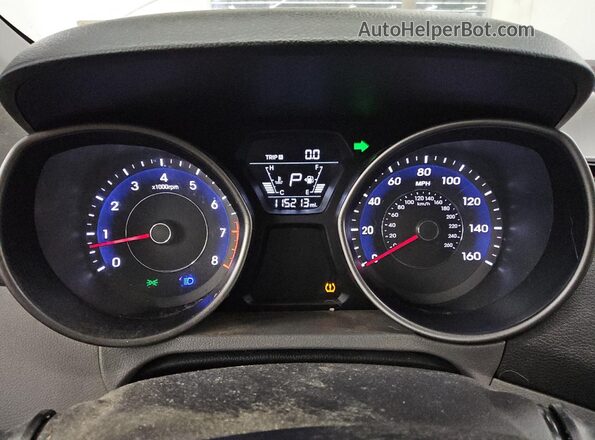 5NPDH4AE1GH728449 2016 HYUNDAI ELANTRA White 
