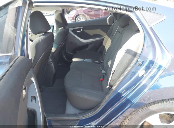 5NPDH4AE1GH729410 2016 HYUNDAI ELANTRA Blue Вид наклейки з VIN-кодом