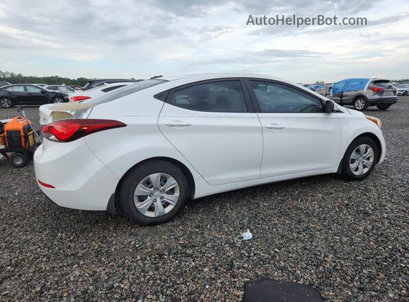 5NPDH4AE1GH780499 2016 HYUNDAI ELANTRA White უკანა მარჯვენა