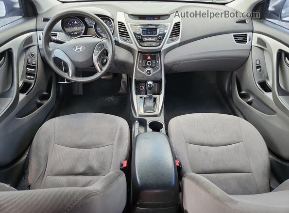 5NPDH4AE2GH730825 2016 HYUNDAI ELANTRA Gray Vista del salpicadero