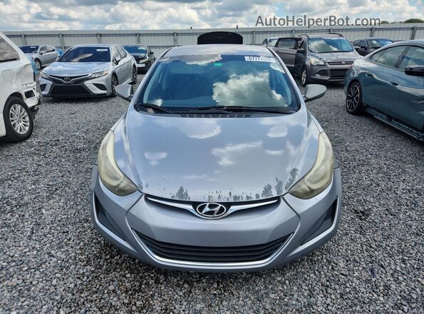 5NPDH4AE2GH730825 2016 HYUNDAI ELANTRA Gray Vista frontal