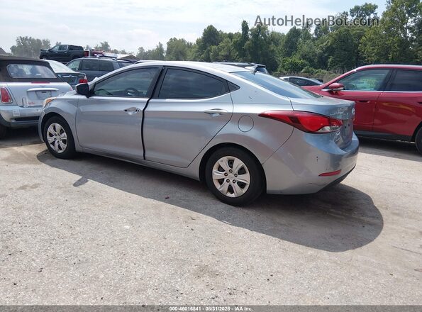 5NPDH4AE2GH742344 2016 HYUNDAI ELANTRA Gray Задня ліва чверть
