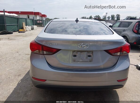 5NPDH4AE2GH742344 2016 HYUNDAI ELANTRA Gray Вид спереду