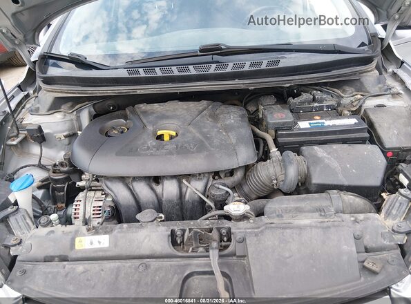 5NPDH4AE2GH742344 2016 HYUNDAI ELANTRA Gray Вид ззаду