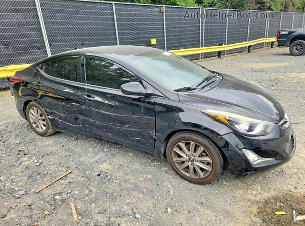 5NPDH4AE3GH737265 2016 HYUNDAI ELANTRA Gray Առջևի աջ