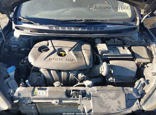 5NPDH4AE3GH788832 2016 HYUNDAI ELANTRA Черный Вид сзади