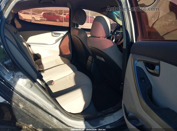 5NPDH4AE3GH788832 2016 HYUNDAI ELANTRA Черный Вид наклейки с VIN-кодом