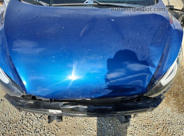 5NPDH4AE4GH740482 2016 HYUNDAI ELANTRA Blue Սալոնի հետևի տեսք