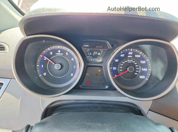 5NPDH4AE5GH663055 2016 HYUNDAI ELANTRA Red Սարքավորումների վահանակի տեսք