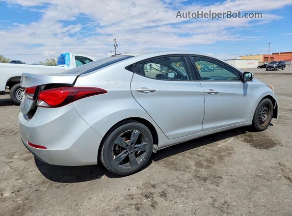 5NPDH4AE5GH666389 2016 HYUNDAI ELANTRA Silver Հետևի աջ