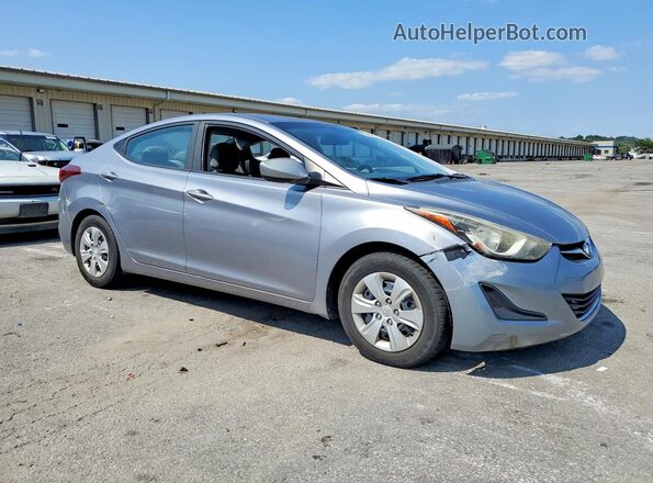 5NPDH4AE6GH770339 2016 HYUNDAI ELANTRA Silver Przód prawy