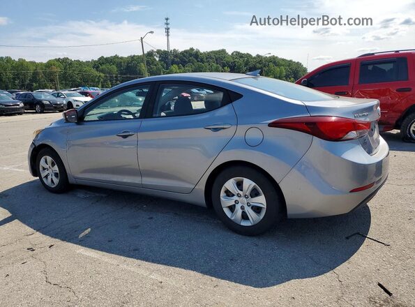 5NPDH4AE6GH770339 2016 HYUNDAI ELANTRA Silver Tył lewy