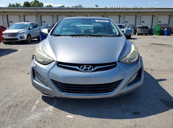 5NPDH4AE6GH770339 2016 HYUNDAI ELANTRA Silver Widok z przodu