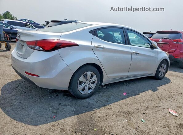 5NPDH4AE9GH681316 2016 HYUNDAI ELANTRA Silver Հետևի աջ