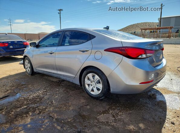 5NPDH4AE9GH694485 2016 HYUNDAI ELANTRA Silver Հետևի ձախ