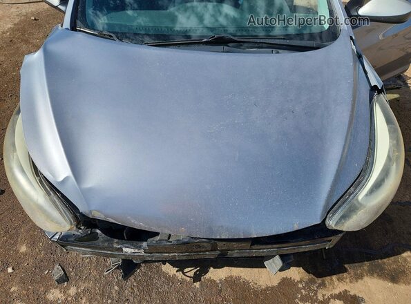 5NPDH4AE9GH694485 2016 HYUNDAI ELANTRA Silver Սալոնի հետևի տեսք