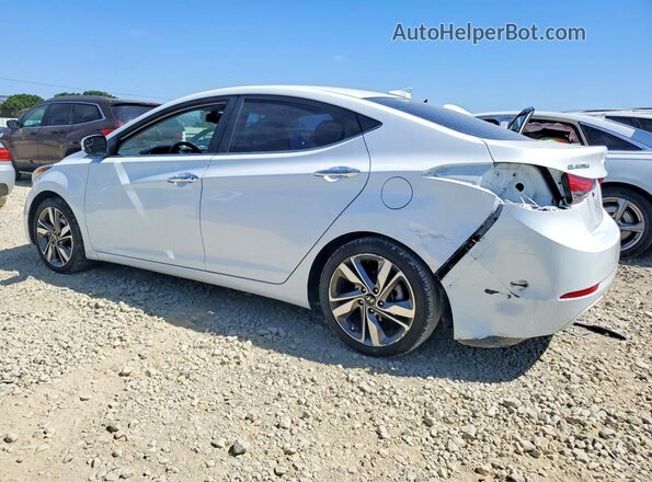 5NPDH4AEXGH787001 2016 HYUNDAI ELANTRA White უკანა მარცხენა