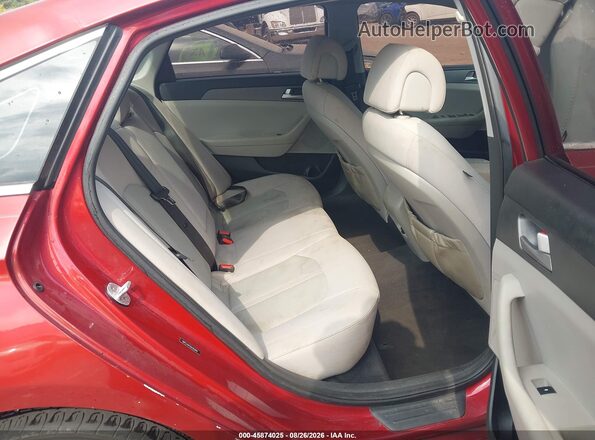 5NPE24AF0GH283846 2016 HYUNDAI SONATA Бордовый Вид наклейки с VIN-кодом