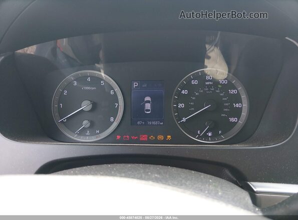 5NPE24AF0GH283846 2016 HYUNDAI SONATA Бордовый Вид задних сидений