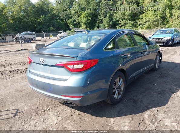 5NPE24AF0HH490335 2017 HYUNDAI SONATA Light Blue Rear right