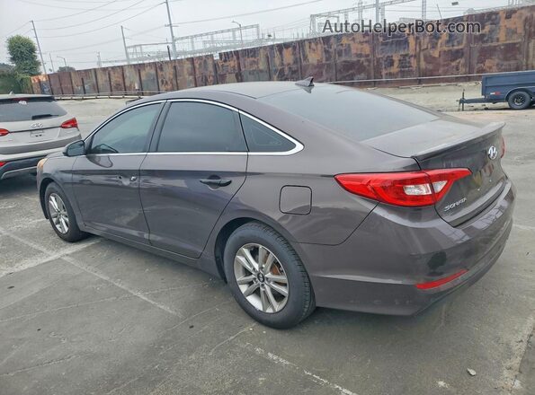 5NPE24AF0HH528386 2017 HYUNDAI SONATA Brown Trasero izquierdo