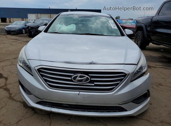5NPE24AF0HH545818 2017 HYUNDAI SONATA Silver Вид спереду