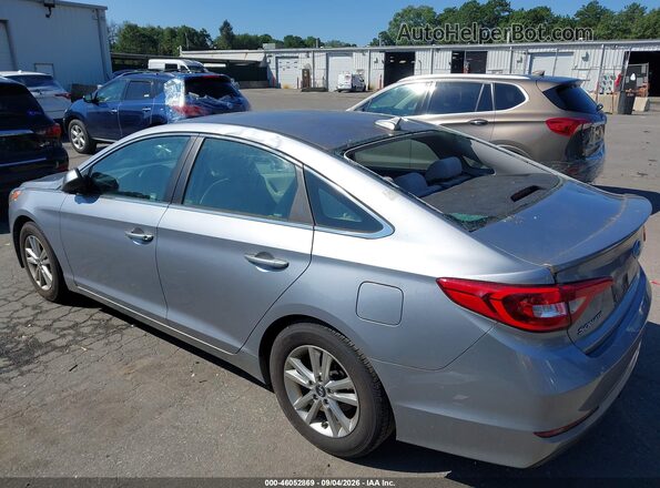 5NPE24AF0HH555197 2017 HYUNDAI SONATA Gray Front view