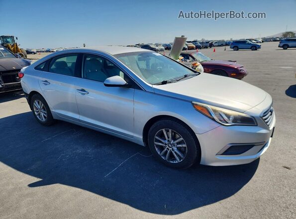 5NPE24AF0HH558780 2017 HYUNDAI SONATA Silver Przód prawy