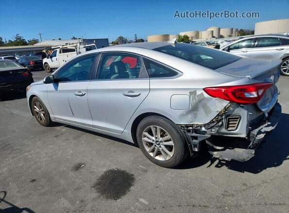 5NPE24AF0HH558780 2017 HYUNDAI SONATA Silver Tył lewy