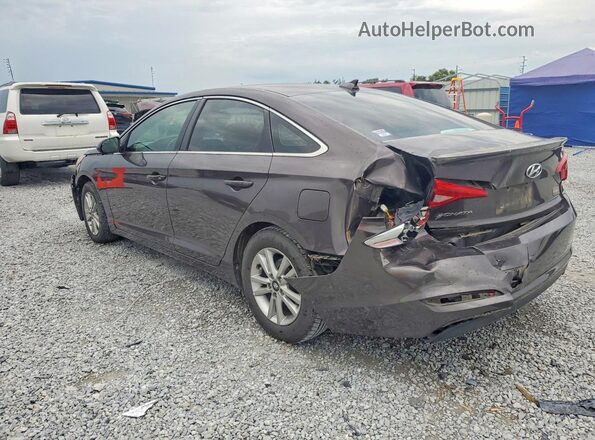 5NPE24AF0HH579015 2017 HYUNDAI SONATA Gray Trasero izquierdo