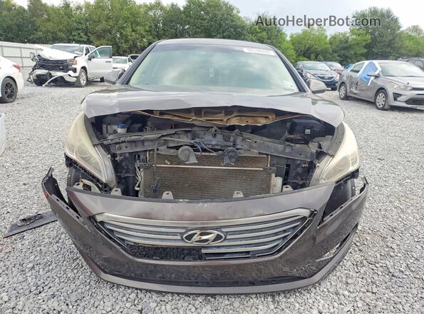 5NPE24AF0HH579015 2017 HYUNDAI SONATA Gray Vista frontal