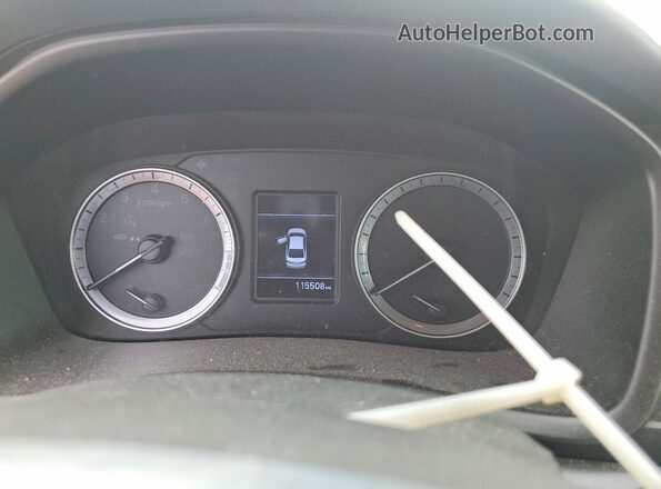 5NPE24AF0KH812575 2019 HYUNDAI SONATA Red Вид щитка приладів