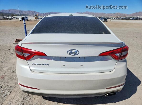 5NPE24AF1GH266098 2016 HYUNDAI SONATA White Vista trasera