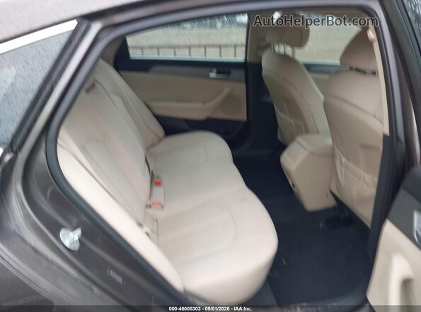 5NPE24AF1GH293558 2016 HYUNDAI SONATA Brown Widok naklejki z numerem VIN