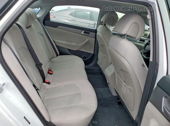 5NPE24AF1GH341446 2016 HYUNDAI SONATA White Widok tylnych siedzeń