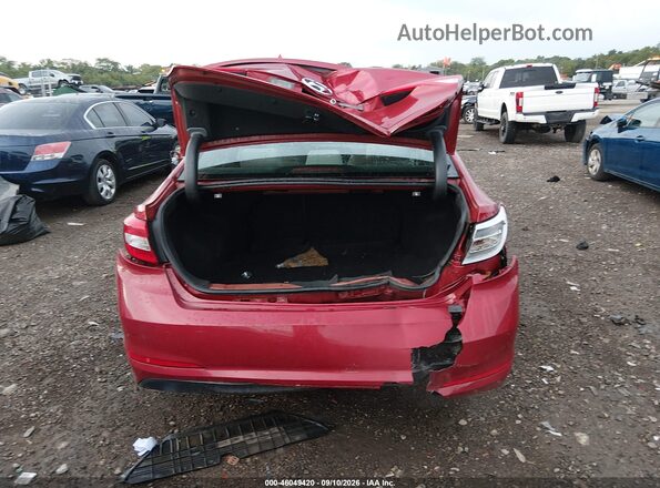 5NPE24AF1HH489467 2017 HYUNDAI SONATA Red Vista frontal